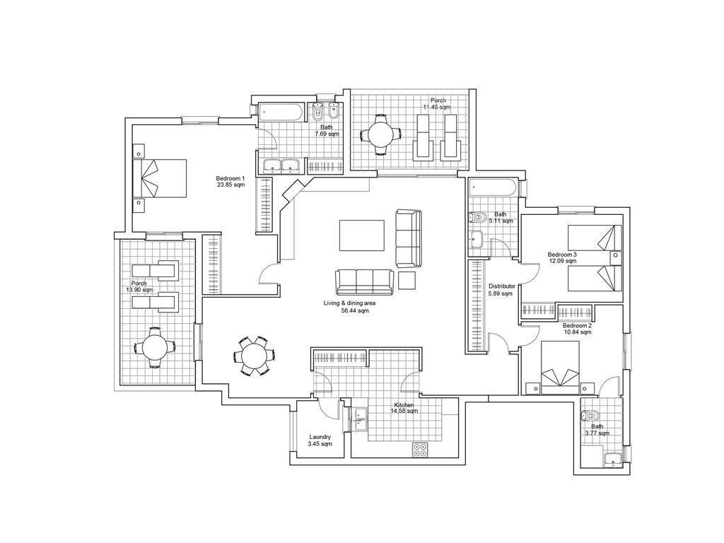 Monteros Beach Flat Марбелья Экстерьер фото